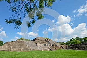 Tazumal archaeological site of Maya civilization in El Salvador. Central America