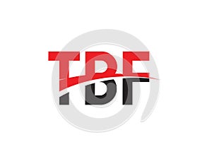TBF Letter Initial Logo Design Vector Illustration