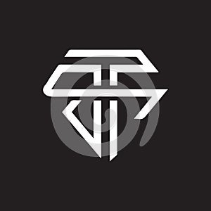 TBF letter logo design on black background. TBF creative initials letter logo concept.TBF letter design