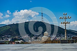 Tbilisi city view