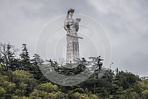 Kartlis Deda statue in Tbilisi, Georgia photo