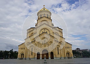 Tbilisi Sameba Cathedral Front View