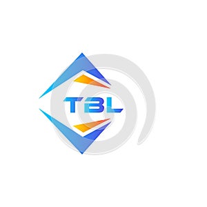 TBL abstract technology logo design on white background. TBL creative initials letter logo concept