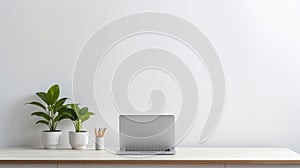 tble computer on a table