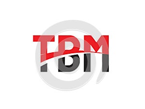 TBM Letter Initial Logo Design Vector Illustration