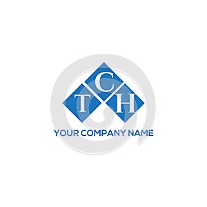 TCH letter logo design on BLACK background. TCH creative initials letter logo concept. TCH letter design
