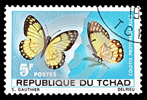 Tchad on postage stamps