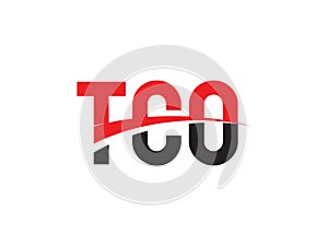 TCO Letter Initial Logo Design Vector Illustration photo