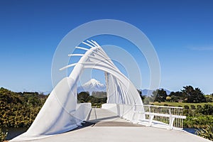 Te Rewa Rewa Bridge, New Plymouth, New Zealand photo