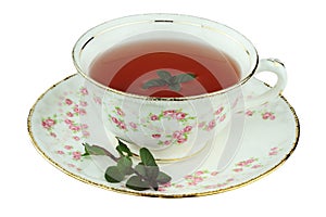 Tea in an Antique Tea Cup