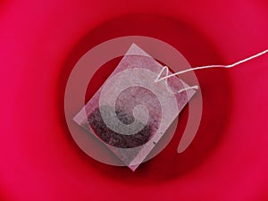 Tea Bag on pink