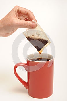 Tea bag and tea