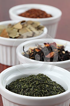 Tea collection - bancha or sencha green tea