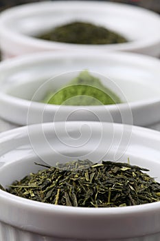 Tea collection - bancha or sencha green tea