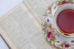 Tea Cup and a Bible