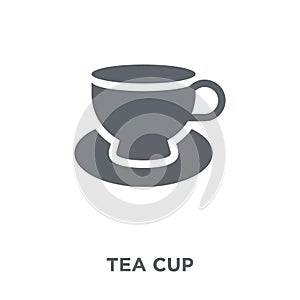 Tea cup icon from collection.