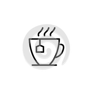 Tea cup icon vector illustration
