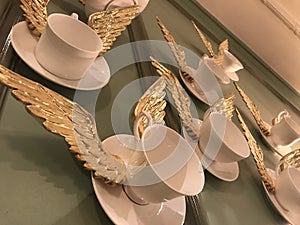 Tea cups with saucer