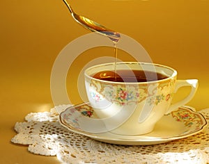 Čaj a med 