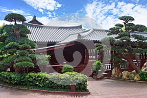 Tea house at chinese park