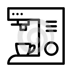 Tea vector thin line icon