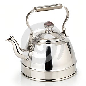 Tea kettle isolated on white background