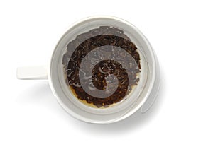 Tea Leaves Bottoms Cup