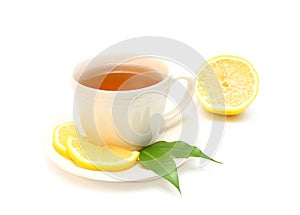 Tea with lemon