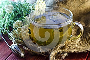 Tea with medicinal herbs