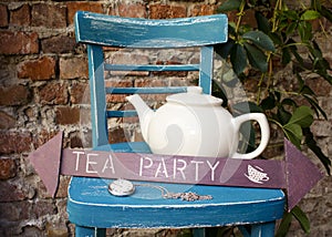 Tea party At The Garden