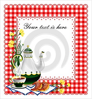 Tea party invitation - 2