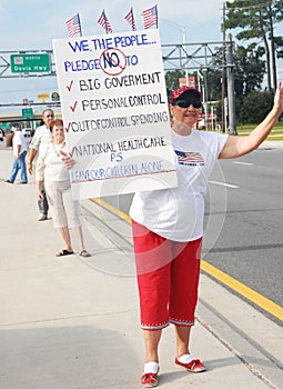 Tea Party Protesters