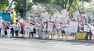 Tea Party Protesters