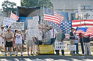 Tea Party Protesters
