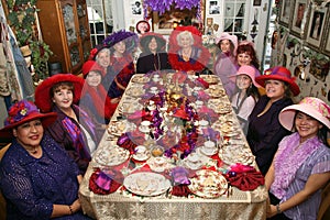 Tea party women