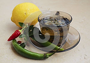 Tea, peppers,lemon natural remedies vs pills