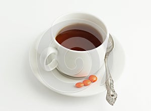 Tea pill