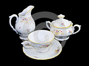 Tea porcelain set