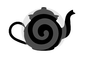 Tea pot silhouette