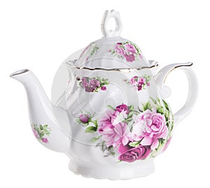 Tea pots. tea pots on background.