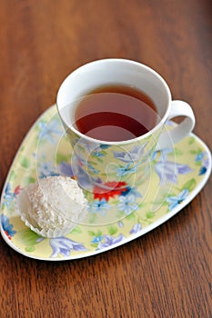 Tea and a raffaello photo
