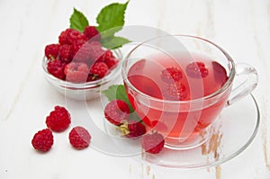 Tea raspberry