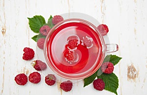 Tea raspberry