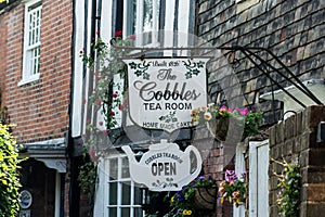 Tea Room in Rye in East Sussex