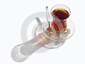 Tea and it's silhouette