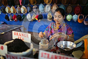 Tea shop in India