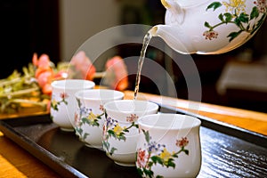 Tea, tea set, tea culture, daily life of most Chinese in the South