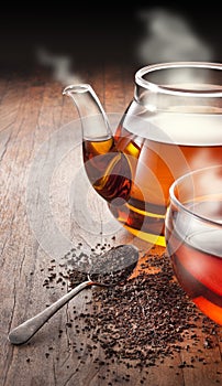 Tea Teapot Cup Background