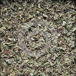 Tea texture Melissa flavour