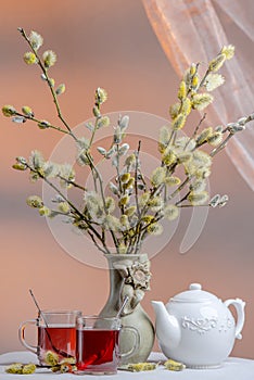 Tè fioritura salice 